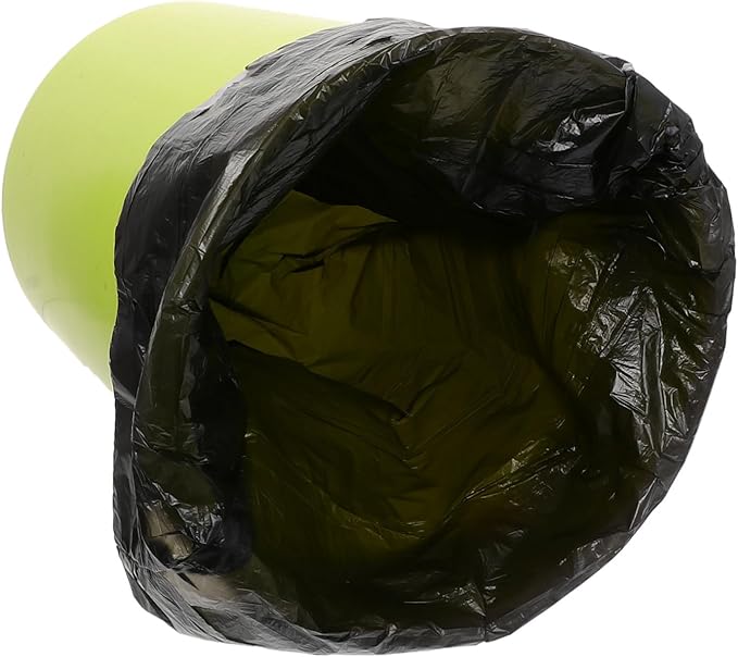 10 Packs Disposable Plastic Trash Bags with Handle Large Capacity Waste Containers for Bathroom Bedroom Office Garbage Organizer