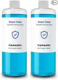 MAMADOU Toilet Foaming Shield 480ml 2Pack For Smart Toilet Cleaner Splash Control Deodorizing Foam Agent Stain-Resistant Easy Cleaning For Fresh Comfortable Bathroom Environment
