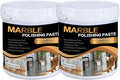 Marble Polishing Paste Professional Marble Cleaner &amp Quartz Polish Stone Sealer &amp Protector for Countertops Floors and Walls – Marble Polishing Compound Kit 2.2LB (2 Piece)