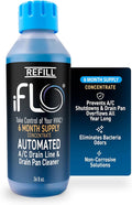 iFLO® Smart A/C Drain Line Cleaner and Drain Pan Cleaner Cartridge Concentrate Fast-Acting Long-Lasting HVAC System Solution for Tough Clogs &amp Buildup 6-Month Supply per Bottle 1 Pack of 36oz