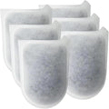 3pc/6pc Aquarium Filter Bags Reusable Fine Filter For Fresh Saltwater TanksCompatible forTetra Easycrystal600 FilterBoxFish Tank(WHITE)