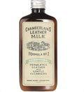 Leather Milk Leather Cleaner - Straight Cleaner No. 2 - All Natural Non-Toxic Deep Cleaner Made in The USA. 2 Sizes. Includes Premium Cleaning Pad!