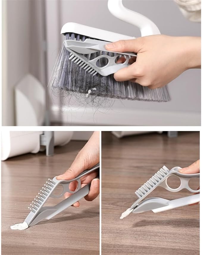 Lightweight Folding Combination Broom Set Sweep Dustpan Household Non-Stick Hair Department Store