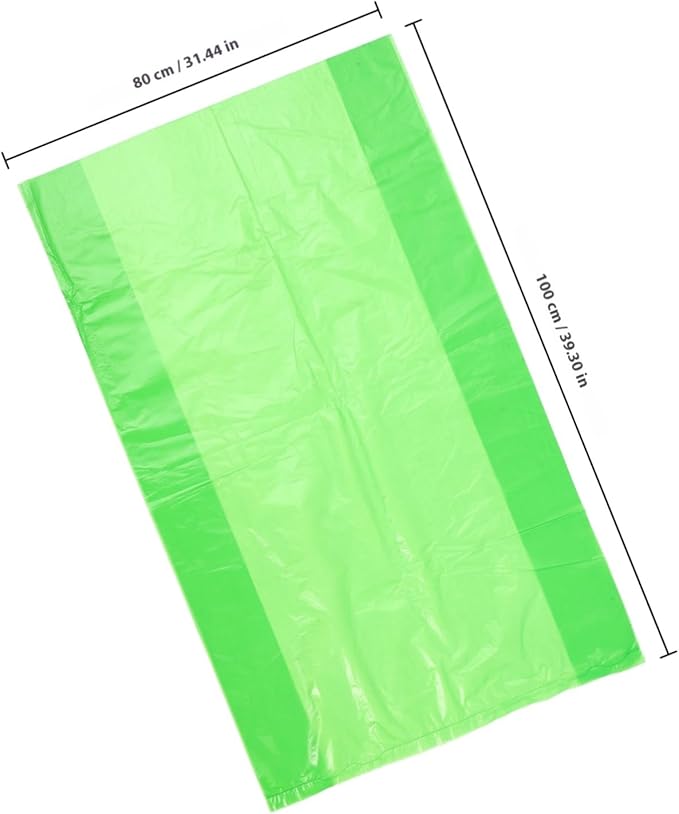 50pcs Thickened Tear-resistant Plastic Trash Bags Large Capacity Garbage Liners for Kitchen Bathroom Home Use PE Material Multipurpose Waste Bags