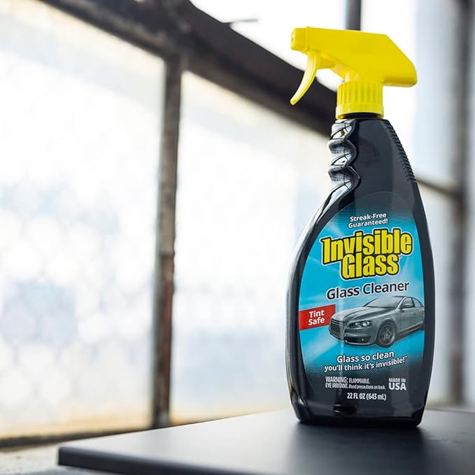 Invisible Glass 92164-3PK Premium Glass Cleaner Spray for Car Windshields and Windows Automotive and Home Window Cleaner Streak-Free Ammonia-Free Tint-Safe – 22 fl oz (Pack of 3)