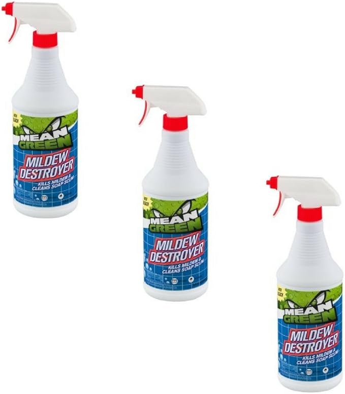 Mean Green Mildew Destroyer with Bleach 32.0 FL OZ (pack of 3)