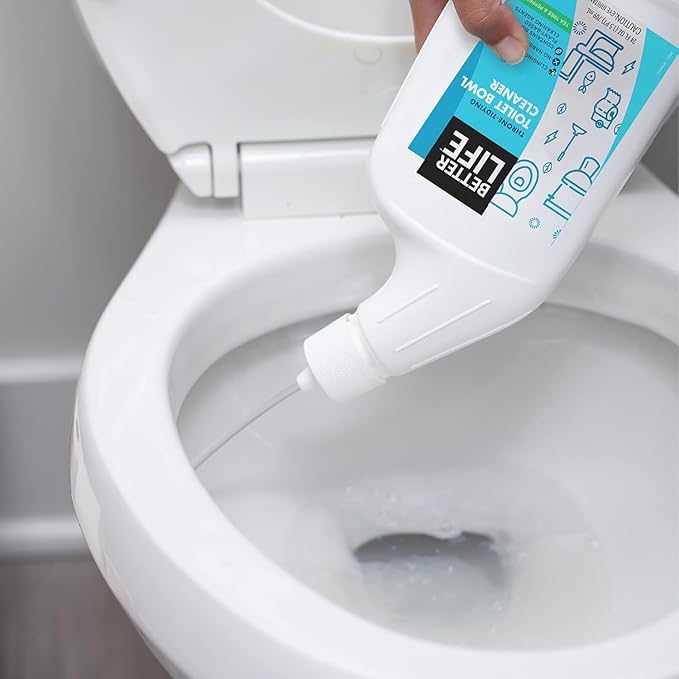 Better Life Toilet Bowl Cleaner 1-Pack + All Purpose Cleaner 24 Oz 1-Pack Unscented