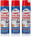 Carpet Spot Remover Stain and Red wine Remover and Spot Treatment for Oil Grease Urine Cleaning Performance for Rugs Upholstery Fabrics Pack of 3