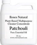 Patchouli Multipurpose Cleaner Concentrate 36 oz | Plant-Based Non-Toxic Biodegradable | Streak-Free Cleaning for Kitchen Bathroom Glass &amp Floors Made in the USA