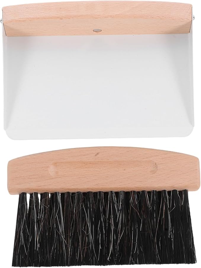 Mini Desktop Broom Dustpan for Boys and Girls Small Hand Broom for Desk Table Car Kitchen