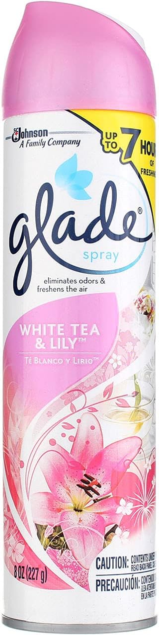 Glade Spray 8 Oz. - White Tea &amp Lily Scent