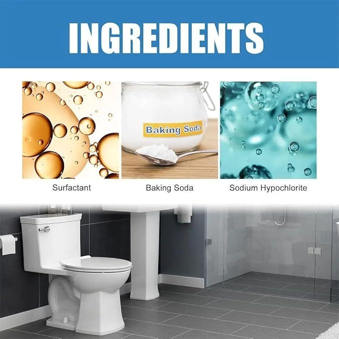 New Strong Sink and Drains Cleaner Multifunctional sink and drain cleaner powder cleaning suitable for drain cleaner foam cleaner strong pipe dredging agent for home kitchen and toilet (3)