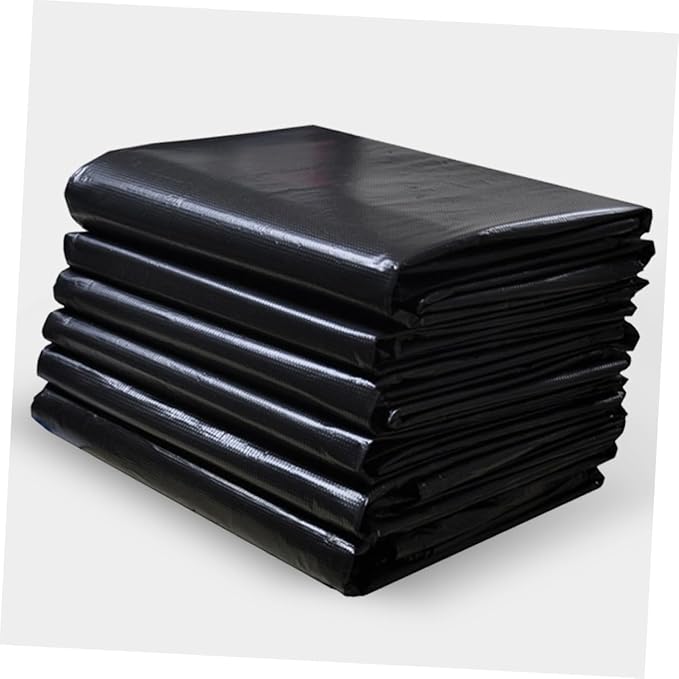 Heavy Duty Large Trash Bags 50Pcs Big Garbage Bags 60X90Cm Commercial Contractor for Industrial Cleaning and Property Maintenance
