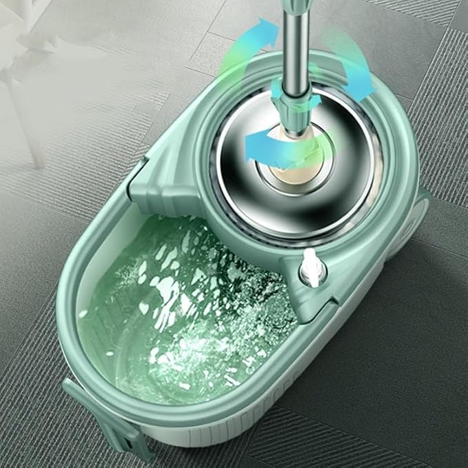 Mop Bucket Rotating Household Drive Swing Dry No Hand Wash