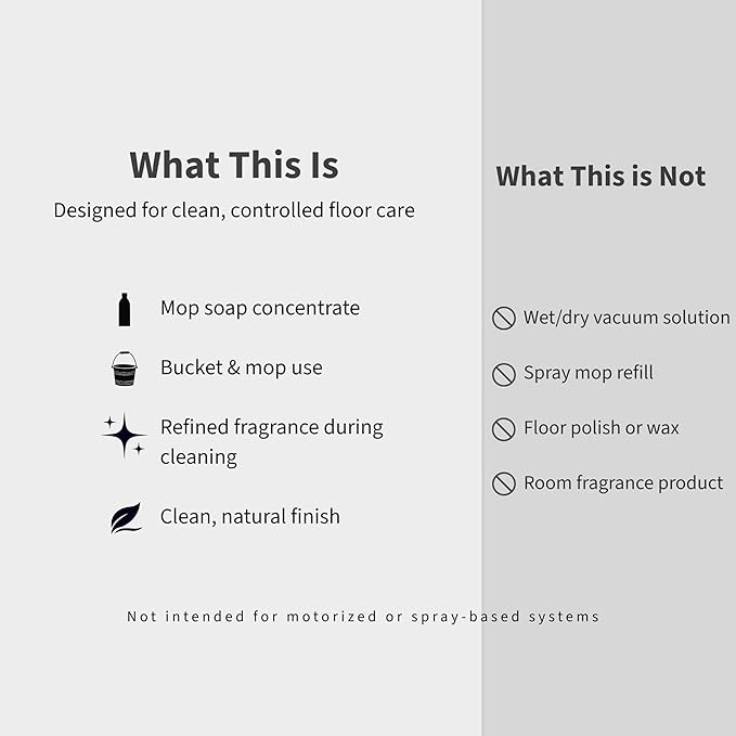 Lapew Endless Escape Scented Mop Soap - Luxury Floor Cleaner Concentrate for Mopping Tile Laminate Vinyl &amp Hardwood | Streak-Free Low-Foam | 36 oz