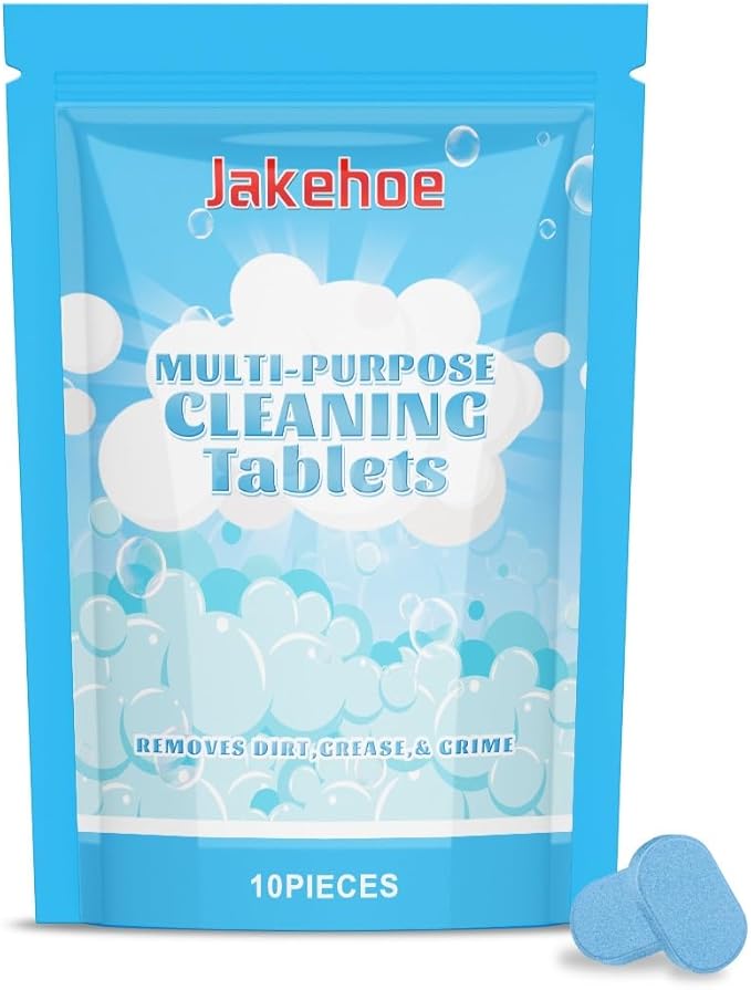 Multi-Purpose Cleaning Tablets For Home Bathroom Wall Grease &amp Water Stains - Deep Cleaning Easy To Use(3PCS)