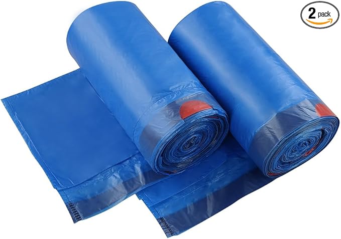 Medium Drawstring Garbage Bags 8 Gallon 110 Count/ 2 Rolls
