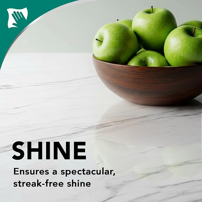 Weiman Disinfecting Granite and Stone Countertop Cleaner and Polish - Safely Cleans &amp Shines Marble Quartz Quartzite Slate Limestone Corian Laminate Tile 64 Oz 2 Pack