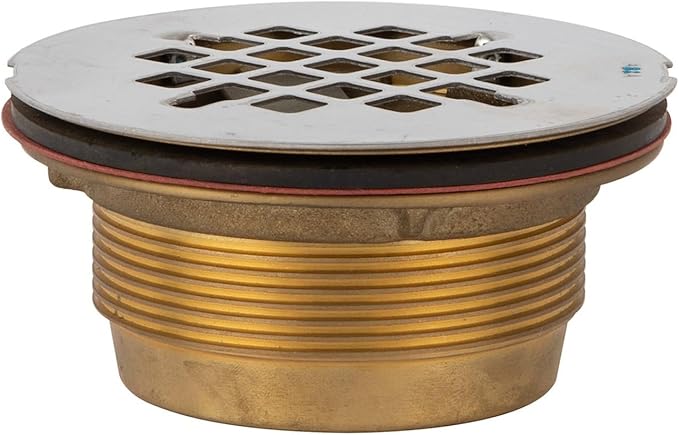 Portable Odor Shower Drain Brass Floor Drain for Kitchen Supplies Sinks and Bathroom Basins Home Accessory