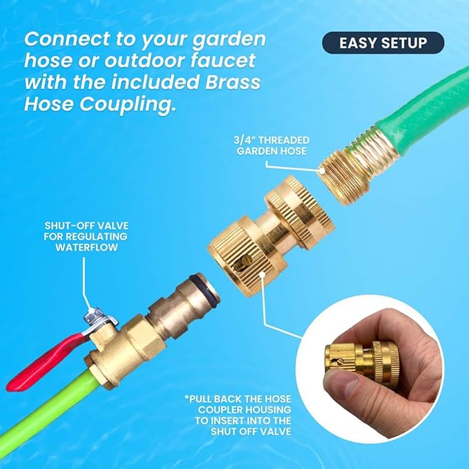 Lightweight 20 Feet Solar Panel Cleaning Brush &amp Pole Water Fed Pole Kit Window Cleaner &amp Solar Panel Cleaning System Washing Equipment Tool Solution