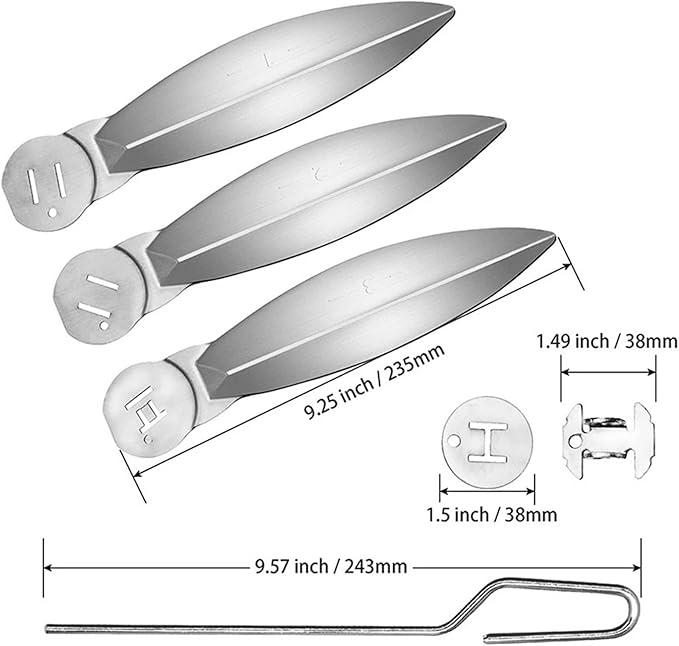 One-Touch Cleaning System Kit Design for Kettle Grillfor Replacement PartsSteel Accessories