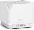 ASAKUKI Essential Oil Diffuser for Home Large 700 ml Humidifier with Automatic Shut-Off Quiet Aromatherapy Diffuser with 7 LED Lights for Living Room Kitchen Bedroom Hotel - White