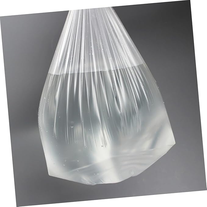 Thickened Disposable Trash Bags 6 Rolls (45x50cm 30 Bags Each for Kitchen and Bedroom Wastebaskets Multipurpose Household Trash Can Liners