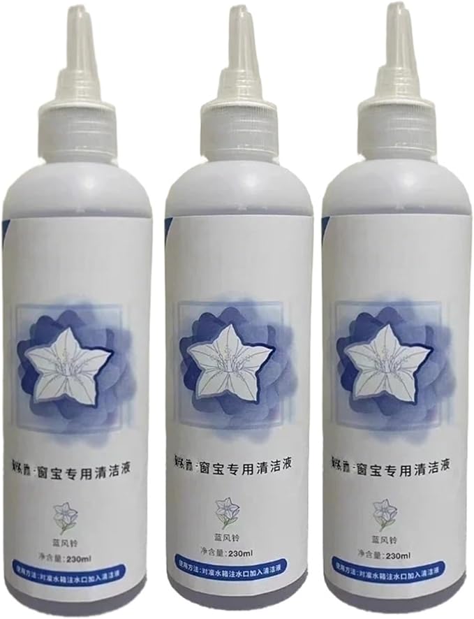 Multi-Surface Winbot Cleaning Solution Compatible With ECOVACS W1S/ W1 PRO/ W2 PRO Window Cleaning Machine Cleaning Accessories(230mlx3)