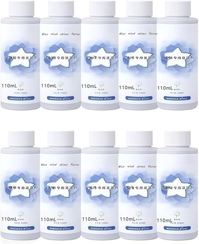 Cleaning Fluid. Compatible With ECOVACS Deebot Ozmo. Liquid T20 T30 N9＋T10 OMNI T10 TURBO X1 OMNI X1 TURBO Floor Cleaning Solution Liqui(10pcs 110ML)