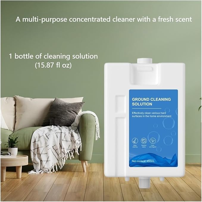 2PCS Vacuum Cleaner Multi-Surface Floor Cleaning Solution (31.74 Fl Oz). Compatible With Dreame L20 Ultra / L30 Ultra / X10 / X10 Plus