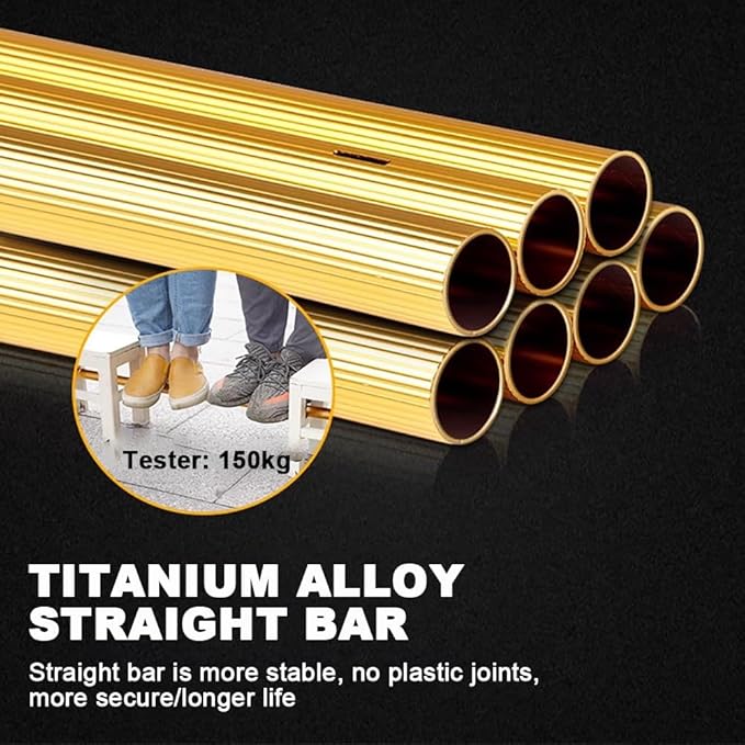 Telescopic Outdoor Window Glass Wiper One Pole Double Head with Rubber Scraper and Sponge Mop Titanium Alloy Long Handle Solar Panel CleaningPole Length 7.5m