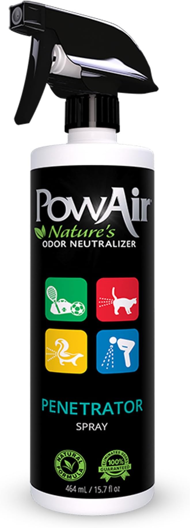 PowAir Tropical Breeze Odor Neutralizer Penetrator Spray 16oz