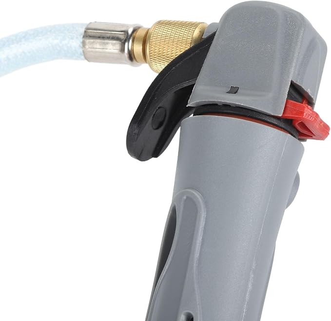 Threaded CO2 Cartridge Drain Blaster Cleaner Sturdy ABS Construction Efficient Versatile Design for AC Condensate Line with Flexible Hose