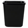 Thickened Plastic Trash Can Wastebasket for Living Bathroom Bedroom Office Hotel Opening Household Garbage Bin Kitchen Trash Container for Desk Sundries Storage
