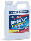 Professor Amos' Superfast Drain Cleaner Dissolve Hair Grease Food &amp Build Up Fast 4-6 Applications Per Bottle