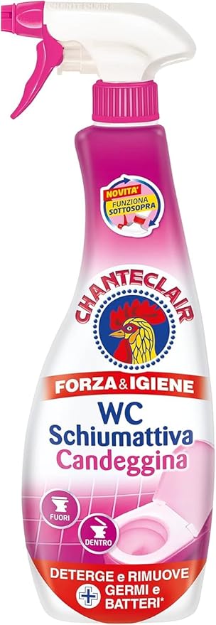 Chante Clair Foaming Toilet Cleaner with Bleach 620ml