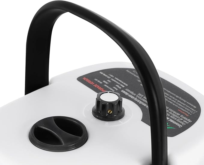 Handheld Steam Cleaner 2500W High-Temperature Pressurized Steam Cleaner Small Portable Steamer Cleaning Machine with Brush Heads for Kitchen Car 6 Gears White (White)