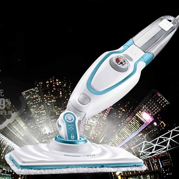 Steam Mop Powerful Floor Steamer Cleaner Mopper with Automatic Steam Control for Hardfloor Laminate Tile Grout and Carpet