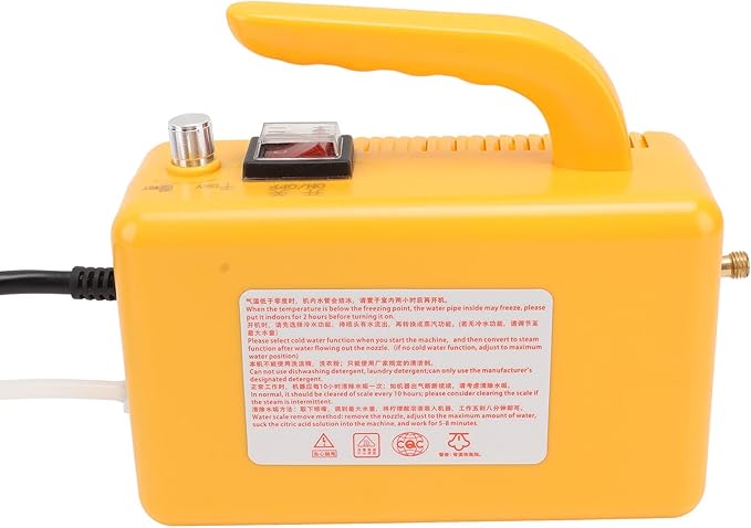 Handheld Steam Cleaner Set with High Temperature 30min Working Steam Cleaning Machine for Air Conditioners Washing Machines Refrigerators (1700W US Plug 110V)