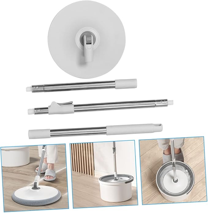 Household Rotary Mop Sewage Separation Technology 360° Rotating Absorbent Mop for Efficient Floor Cleaning for Hardwood and Tile Surfaces Lazy Hand-Free Design for Easy Use