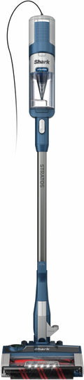 Shark HZ3002 Stratos Ultralight Corded Stick Vacuum with DuoClean PowerFins HairPro Self-Cleaning Brushroll &amp Odor Neutralizer Technology Navy
