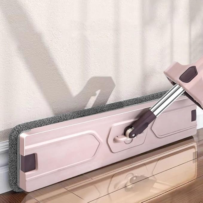 Hand Free Mop Household Flat Dry and Wet Dual-Purpose Absorbent