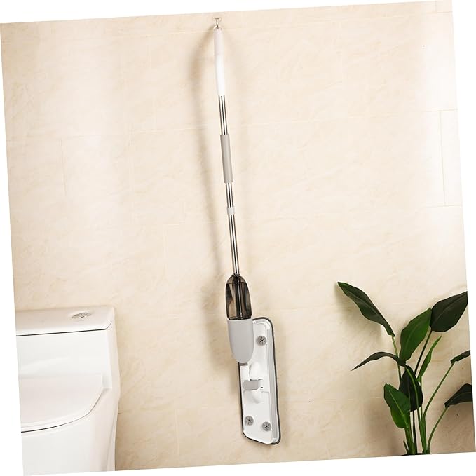 Refillable Spray Mop with Rotatable Head and Replacement Pads Versatile Wet Dry for Hardwood Tile and Marble Floors Efficient Removal with Easy to Replace