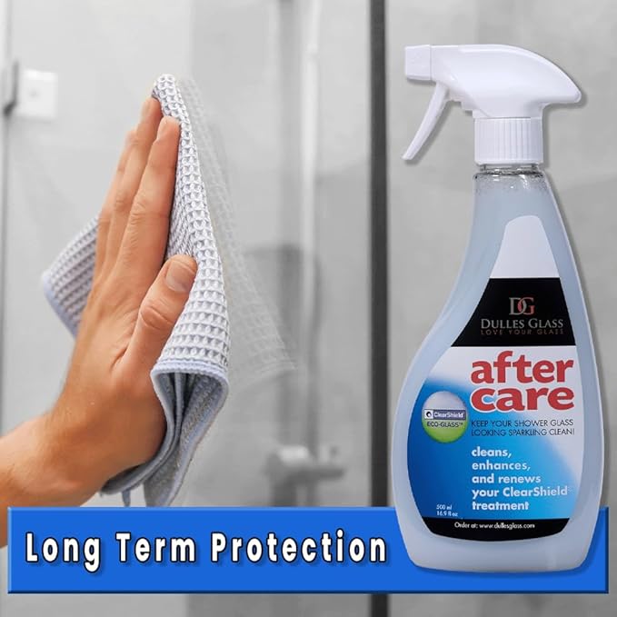 ClearShield Aftercare Shower Door Glass and Ceramic Cleaner