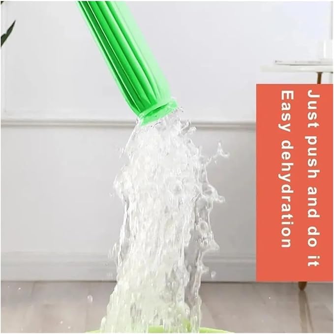 Rotating Mop 2 In1 Dehydrated Self Wringing 360 Degree Self Wringing Mop Hand Free Household Spin Mop Home Cleaning