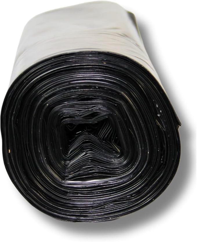 55 Gallon Black Trash Bags – 36 x 58 in 2.2 mil | Heavy-Duty Garbage Bags for Commercial Industrial &amp Outdoor Use | No Handles No Ties | Puncture-Resistant (50 Pack)