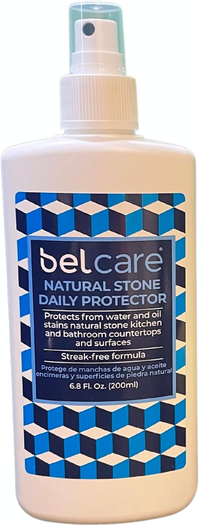 Natural Stone Marble and Granite Protector | Water-Based Stone Sealer Spray pH-Neutral Surface Protector for Countertops Vanities &amp Other Natural Surfaces – 6.8 fl oz
