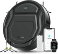 Lefant M210 Pro Robot Vacuum Slim Quiet 3 Adjustable Suction Levels 6 Modes Robot Vacuum Cleaner for Pet Hair Hard Floors &amp Low Carpets Self-Charging WiFi/App/Alexa Control Black