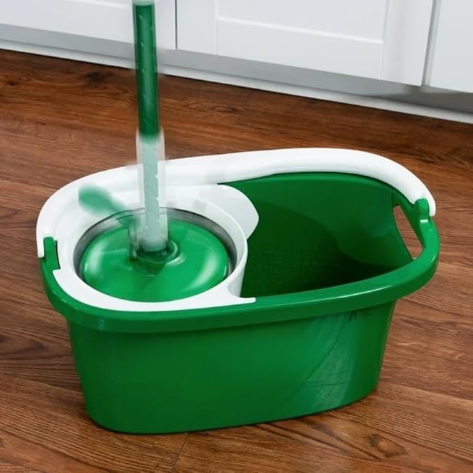 Rotary mop All-in-one Floor Cleaning Set Equipped with an Advanced Microfiber mop Head.