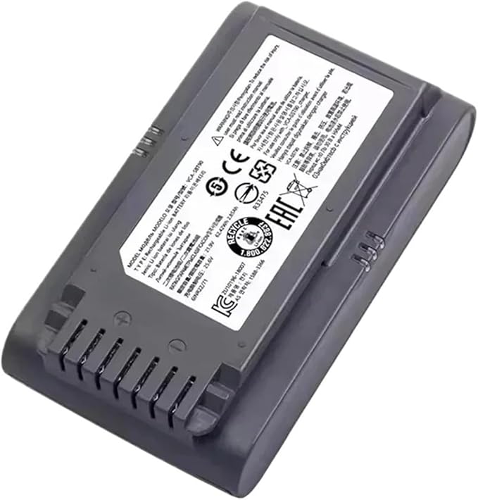 Cordless Stick VacuumCompatible For Samsung Vacuum Cleaner 21.6V 5000mAh Li-ion Battery Jet 90/Jet 75 Pet/Jet 75 VCA-SBT90/XAA(3500mah)